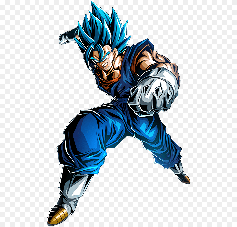 Vegito Blue Dokkan Lr, Book, Comics, Publication, Adult Free Png