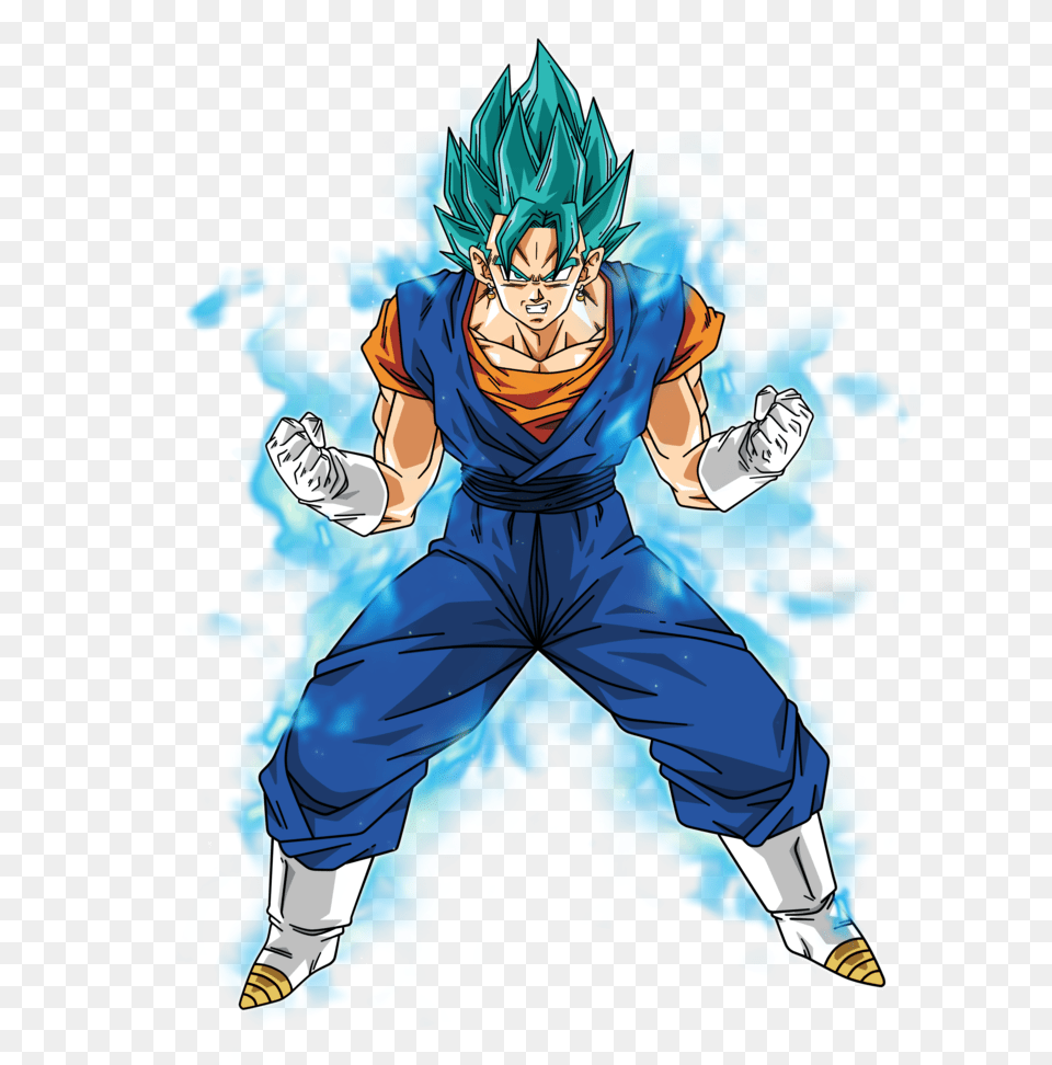 Vegito Blue Dragon Ball Super Vegetto Ssj Blue, Book, Comics, Publication, Person Png