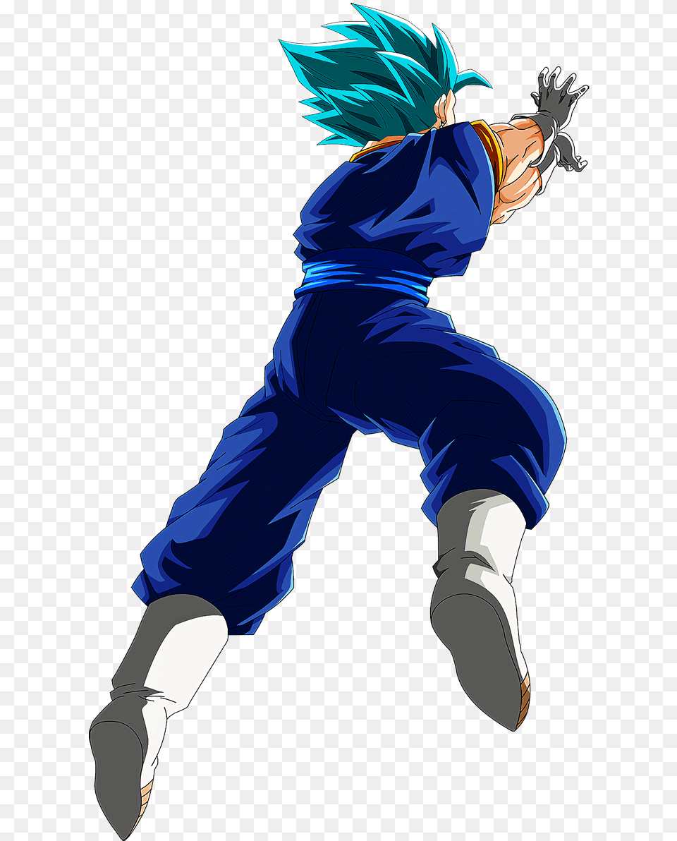 Vegito Blue Hd Summon Animation Blue Vegito Transparent, Book, Comics, Publication, Baby Png