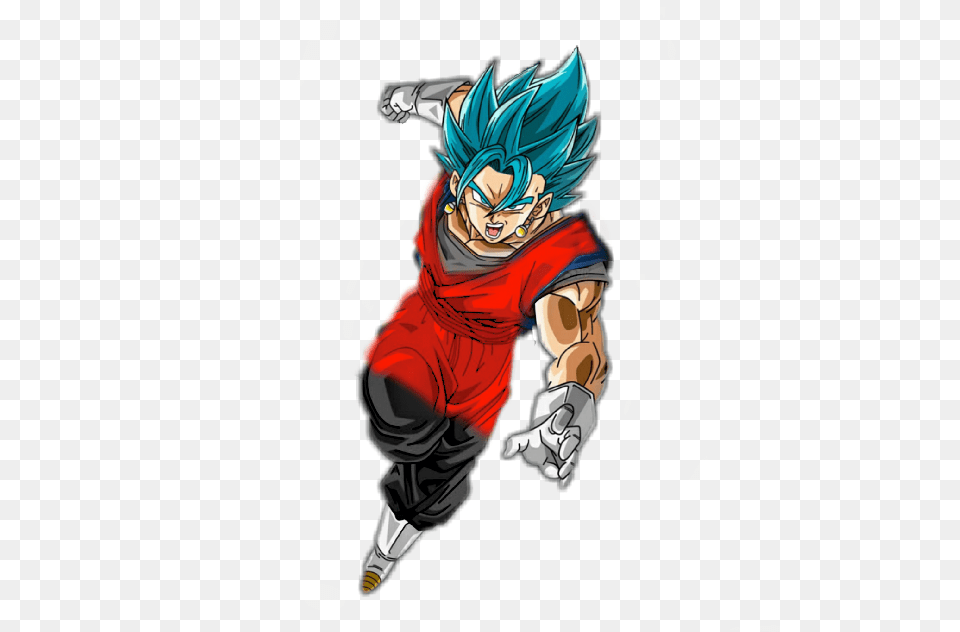 Vegito Dbz Dbs Vegetto Super Sayajin Blue, Book, Comics, Publication, Baby Free Png Download