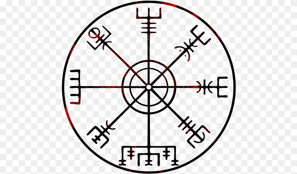 Vegvisir Square, Cross, Symbol, Person, Machine Png Image