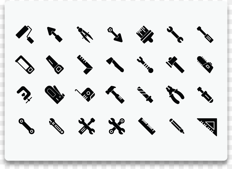 Vehicle, Weapon, Firearm, Cutlery, Stencil Free Png