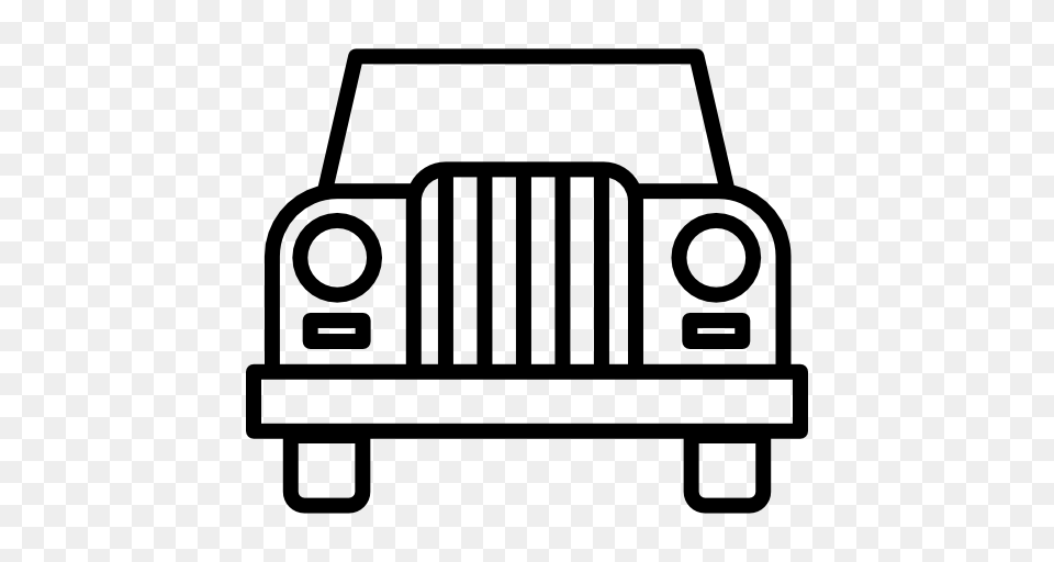Vehicle Automobile Car Transport Trip Icon, Gray Png Image