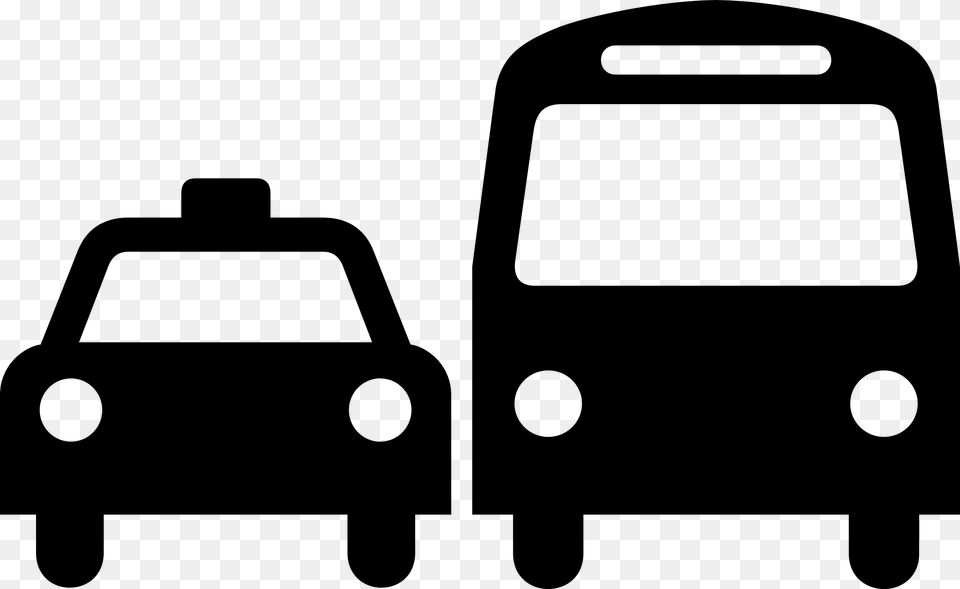 Vehicle Clipart Ground Transportation, Gray Free Png