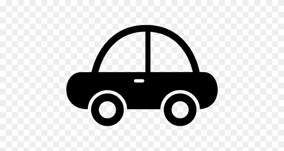 Vehicle Clipart Profile, Gray Png