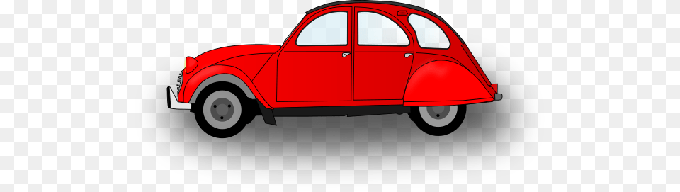 Vehicle Clipart Transparent Car Citroen 2cv Clipart, Sedan, Transportation, Machine, Wheel Free Png Download