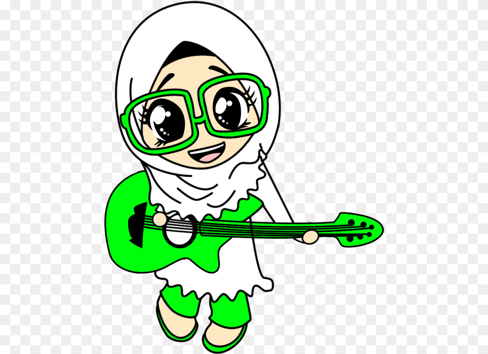 Veil Clipart Muslimah Cartoon Kartun Muslim, Baby, Person, Face, Head Free Png