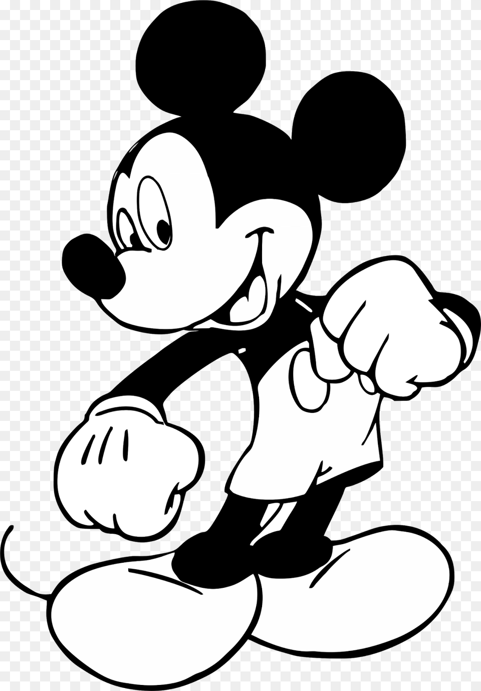 Vektor Mickey Mouse Hd Format Dodo Grafis Disney Characters Colouring Pages, Stencil, Cartoon, Baby, Person Free Png