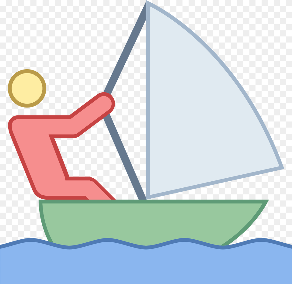 Vela Icon Sail, Boat, Sailboat, Transportation, Vehicle Free Png Download