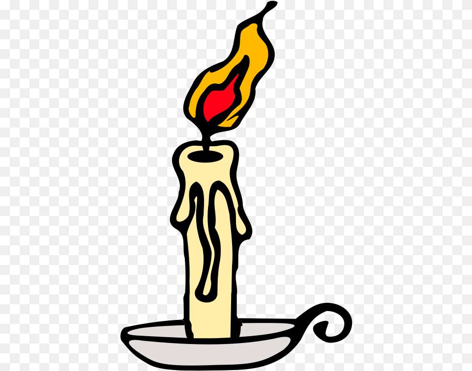 Vela Llama Iluminado Quema Amarillo Cera Fusin Melting Candle Clip Art, Light, Torch, Smoke Pipe Png Image