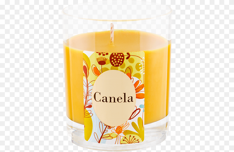 Vela Perfumdada Canela Candle, Cup Png