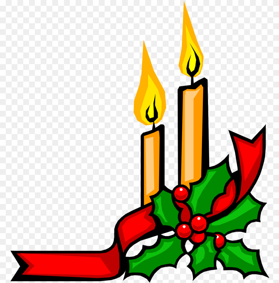 Velas De Natal Clipart Clip Art Leaf Flower Christmas Candle Animation, Fire, Flame Free Png Download