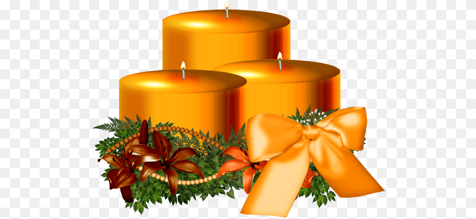 Velas De Navidad Candels Christmas Navidad, Candle Free Transparent Png