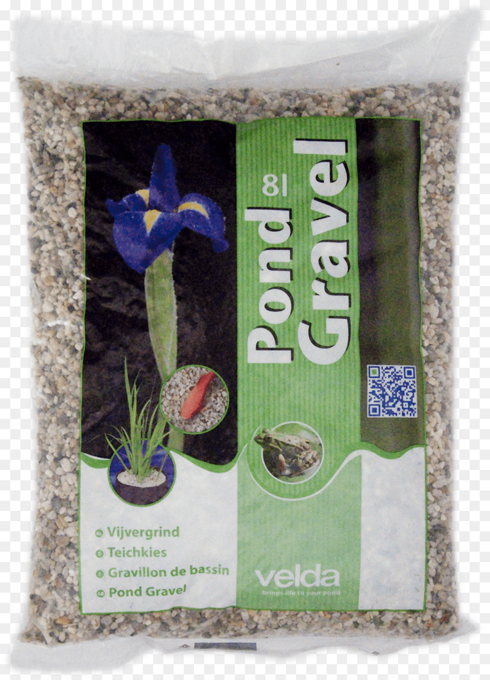 Velda Pond Gravel 46mm, Flower, Plant, Flax, Qr Code Free Transparent Png