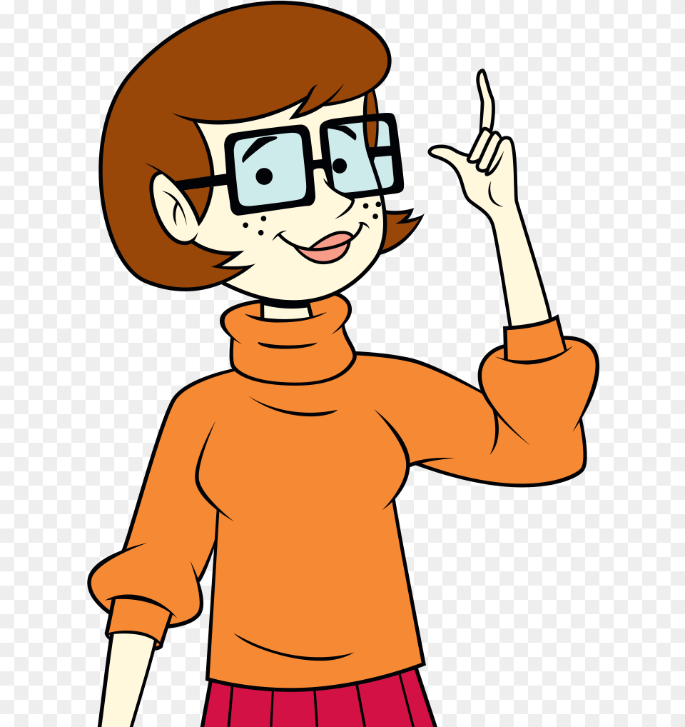 Velma Dinkley Be Cool Scooby Doo, Baby, Book, Publication, Person Free Png Download