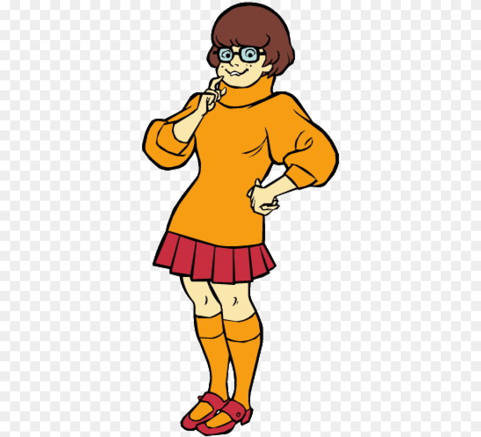 Velma Dinkley Character Scooby Dooby Doo, Person, Face, Head, Cartoon Free Png Download