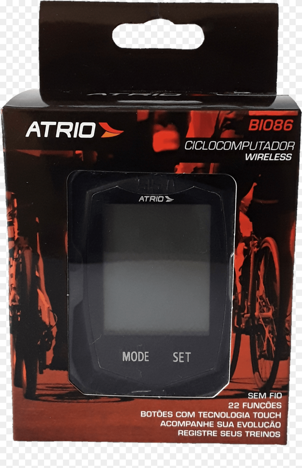 Velocimetro Digital Atrio Sem Fio 22 Preto Handheld Game Console, Wheel, Machine, Bicycle, Vehicle Free Png Download