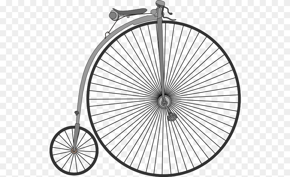 Velocipede Penny Farthing, Machine, Spoke, Wheel Png