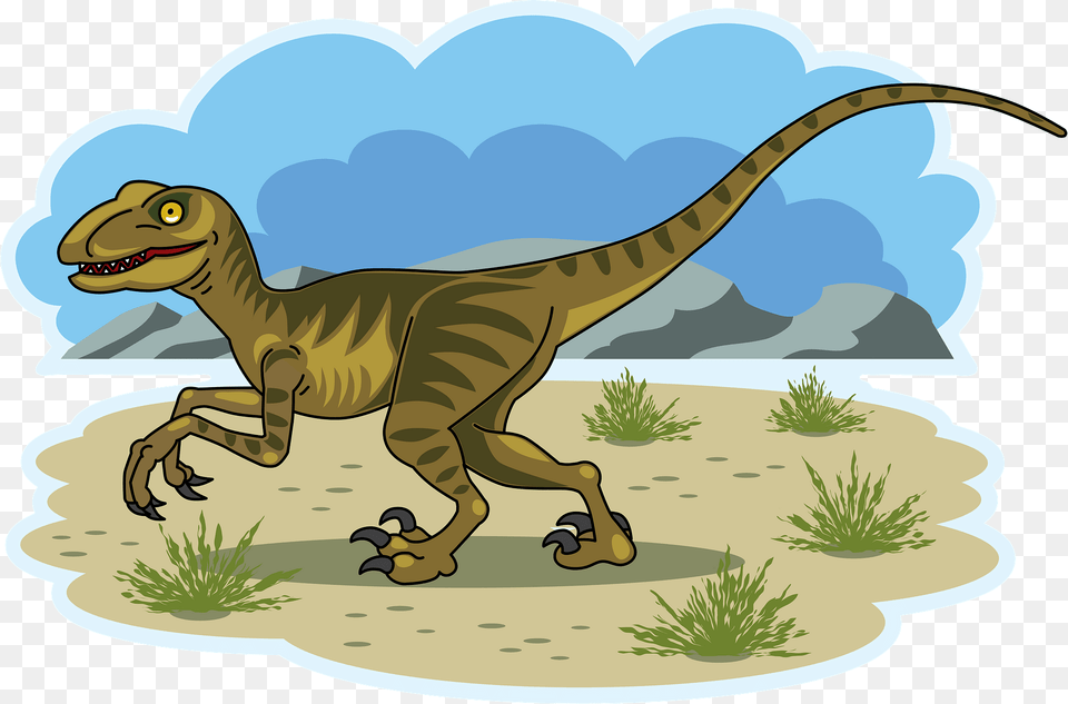 Velociraptor Clipart, Animal, Dinosaur, Reptile, T-rex Free Transparent Png