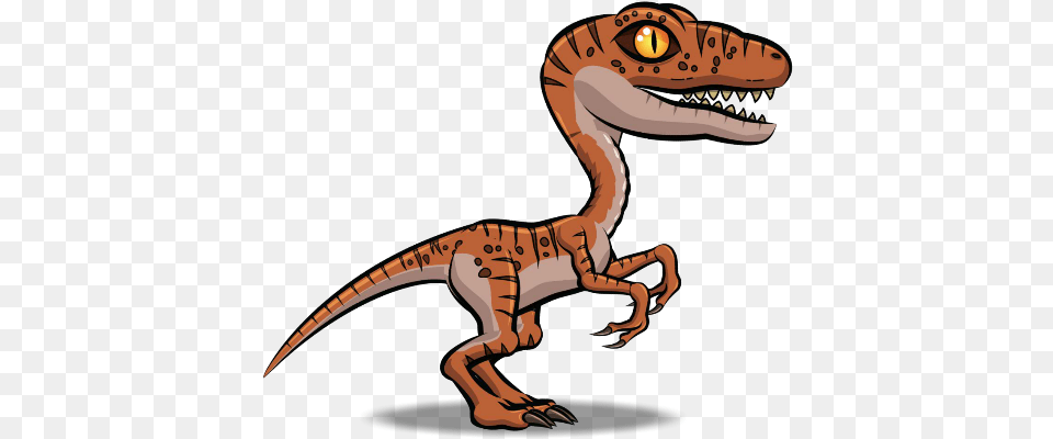 Velociraptor Tyrannosaurus Cartoon Dinosaur Animation, Animal, Reptile, T-rex Free Png Download
