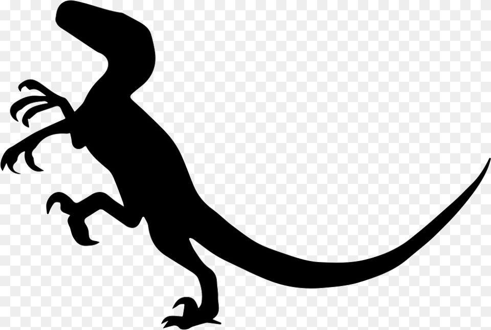 Velociraptor Vector Head Velociraptor Icon, Silhouette, Animal, Kangaroo, Mammal Png