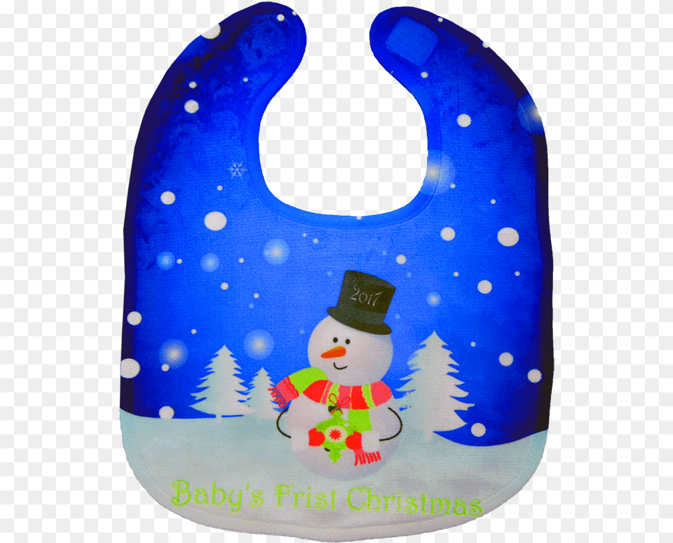 Velour Baby Bib Click To Zoom Infant, Person, Nature, Outdoors, Snow Free Png Download