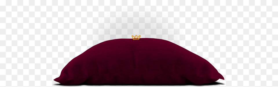 Velveeta Crown On A Pillow Velveeta, Cushion, Home Decor, Maroon Free Png Download