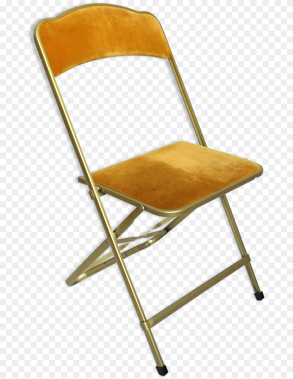 Velvet And Gold Metal Folding Chair Metal Gold Folding Chairs, Canvas, Furniture Png Image