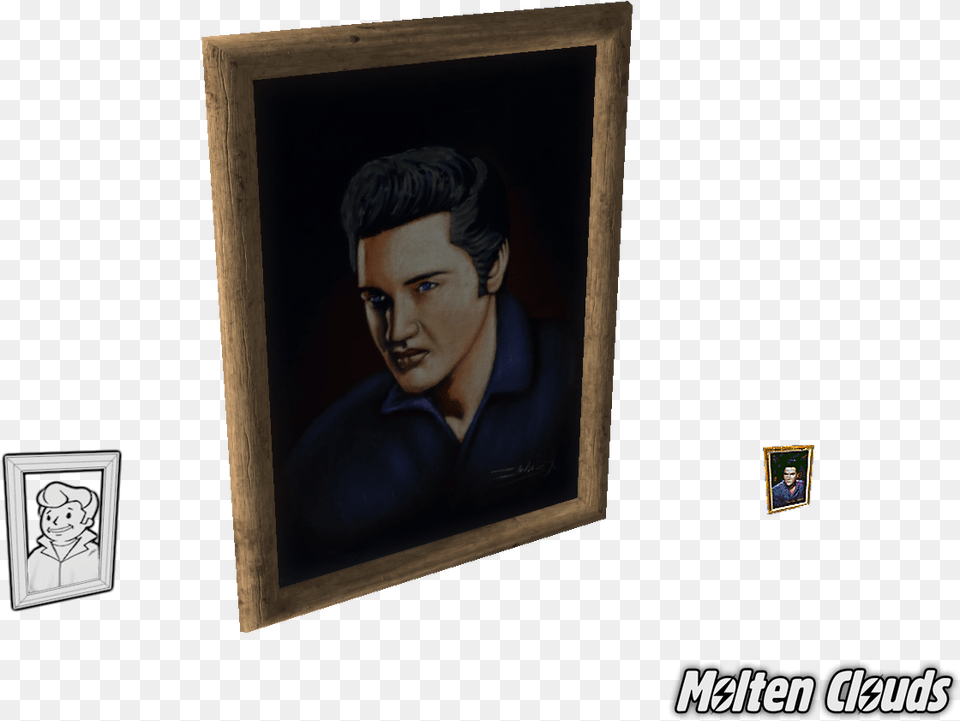 Velvet Elvis The Chosenu0027s Way Mod For Fallout New Poster Frame, Adult, Person, Man, Male Png Image
