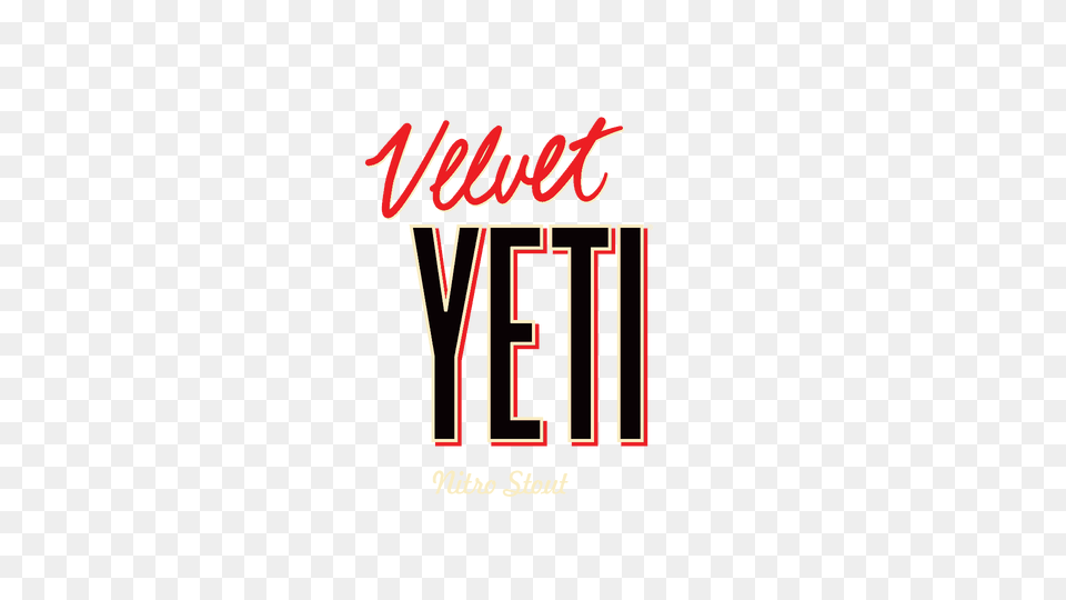 Velvet Yeti Nitro Stout Great Divide Brewing Company, Logo, Text Png
