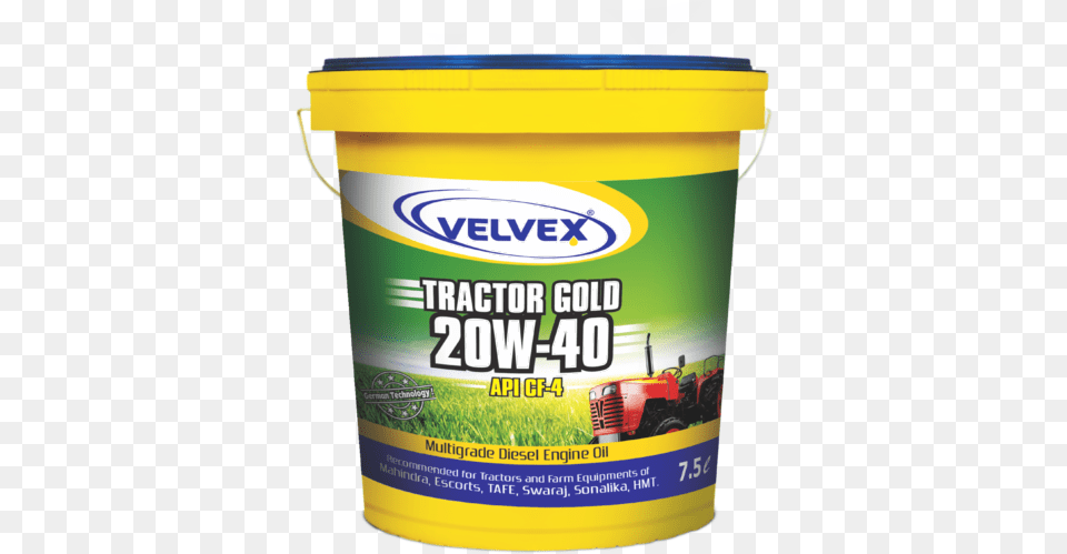 Velvex Tractor Gold 20w 40 Velvex Lubricants, Paint Container, Can, Tin Free Transparent Png