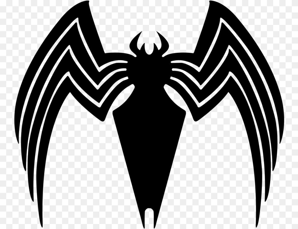 Venam Logo By Navdbest D5iog6g Spider Man Symbiote Logo, Gray Png Image