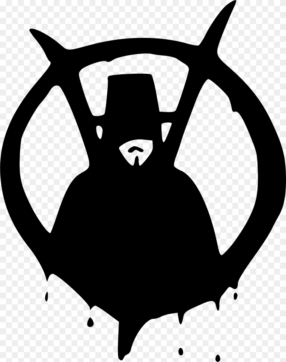 Vendetta Clipart, Stencil, Animal, Kangaroo, Mammal Free Png Download