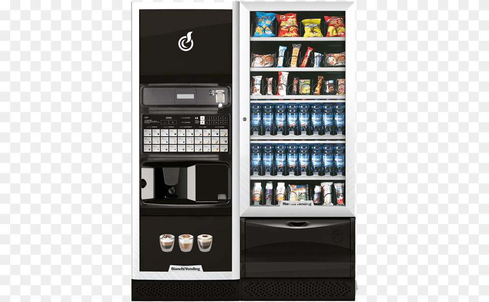 Vending Maquinas De Cafe Y Refrescos Vista L Bianchi Vending, Machine, Vending Machine Png Image