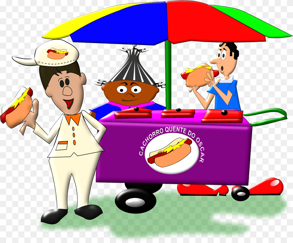 Vendor Clipart Hot Dog Stand Clipart, Baby, Person, Face, Head Png
