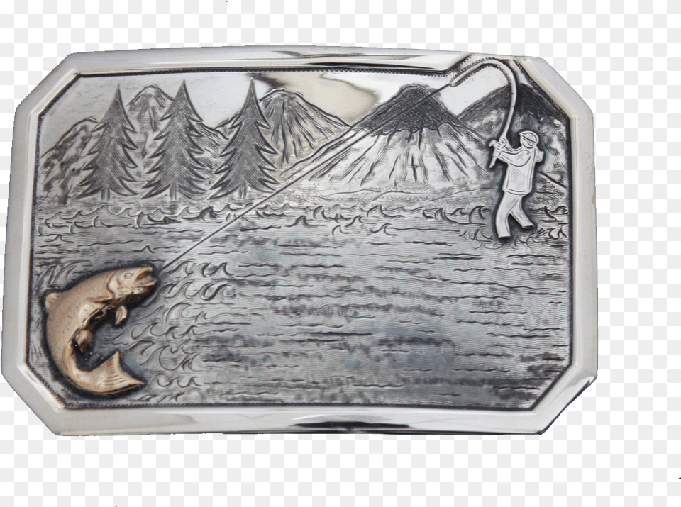Vendor Unknown Collections The Fisherman Trophy Buckle, Accessories, Person Free Transparent Png