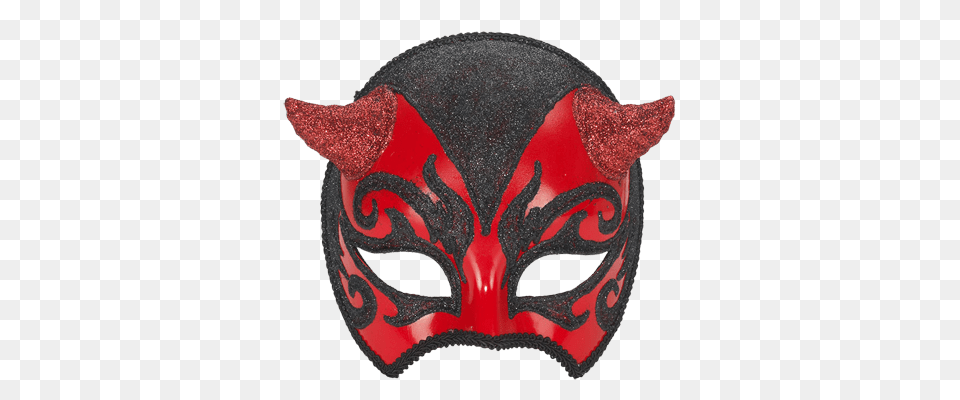 Venetian Mask With Horns Free Png
