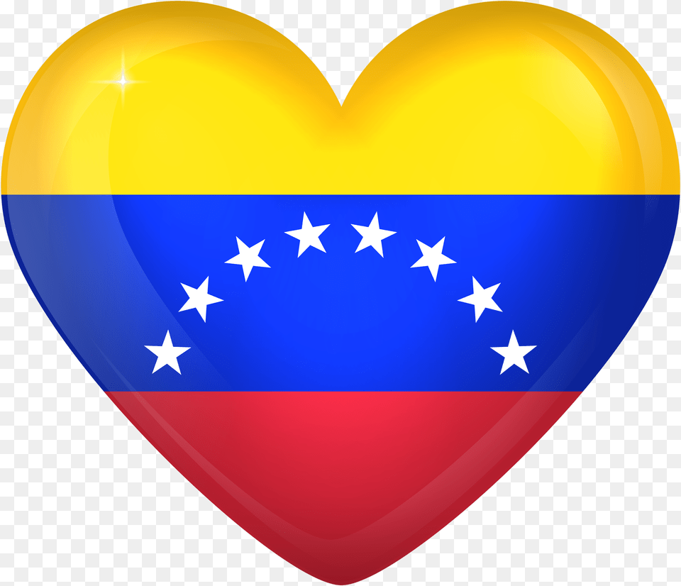 Venezuela Flag Heart, Balloon Free Png