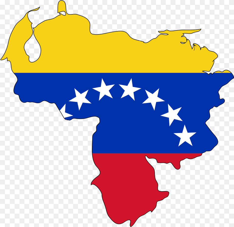 Venezuela Flag Map Venezuela Flag, Symbol, Face, Head, Person Free Transparent Png