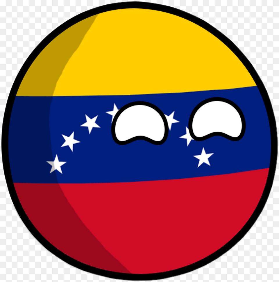 Venezuelaball Countryballs Venezuela Freetoedit Venezuela Icon, Flag, Logo, Symbol Png Image
