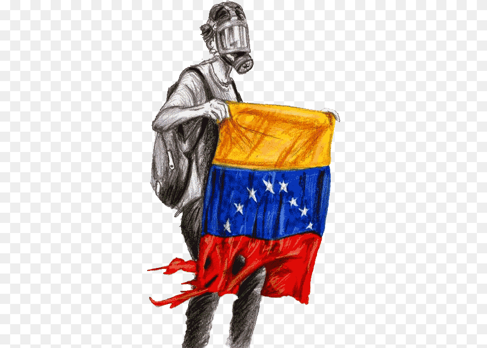 Venezuelan Crisis Explained Imagenes Venezuela, Person, Flag Free Png Download