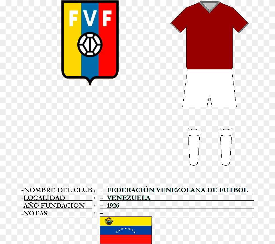 Venezuelan Football Federation, Clothing, T-shirt, Person Free Png Download