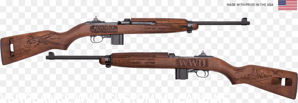 Vengeance Wwii Custom M1 Carbine M1 Carbine Ww2 Vengeance, Firearm, Gun, Rifle, Weapon Png Image