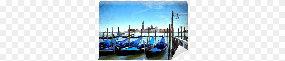 Venice View Of San Giorgio Maggiore From San Marco Venice, Boat, Gondola, Transportation, Vehicle Png Image