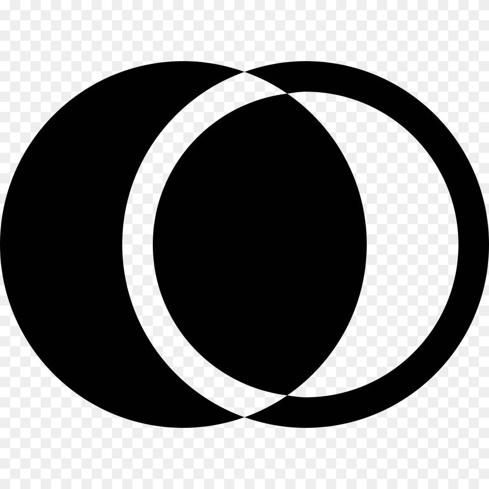 Venn Diagram Circle Join Clip Art, Gray Png