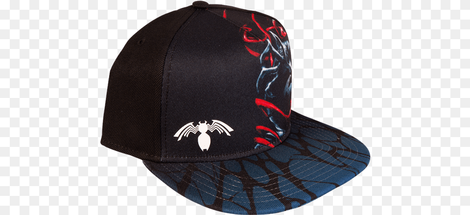 Venom Black Cap Baseball Cap, Baseball Cap, Clothing, Hat Png Image