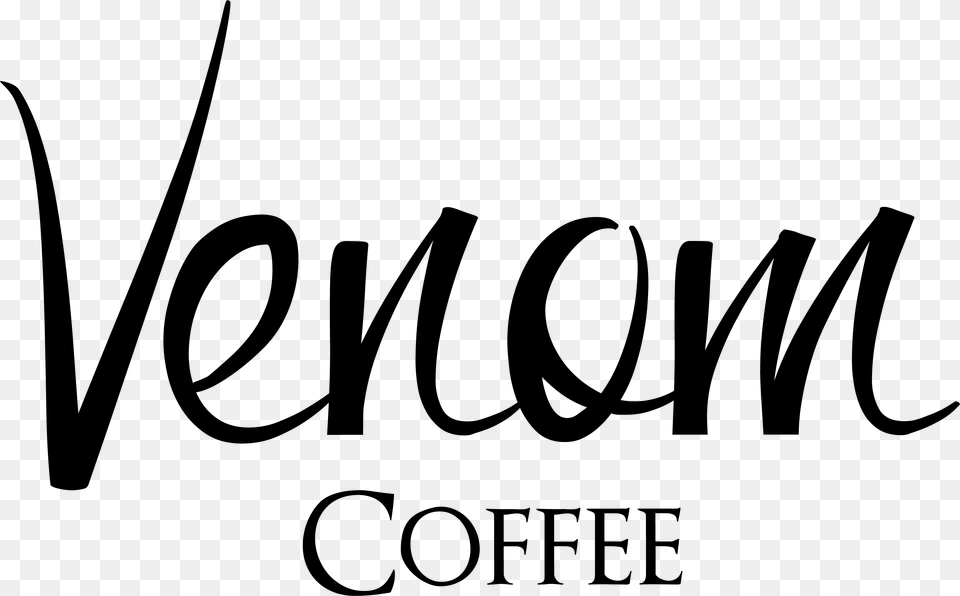 Venom Coffee Calligraphy, Logo, Text, Smoke Pipe Free Png