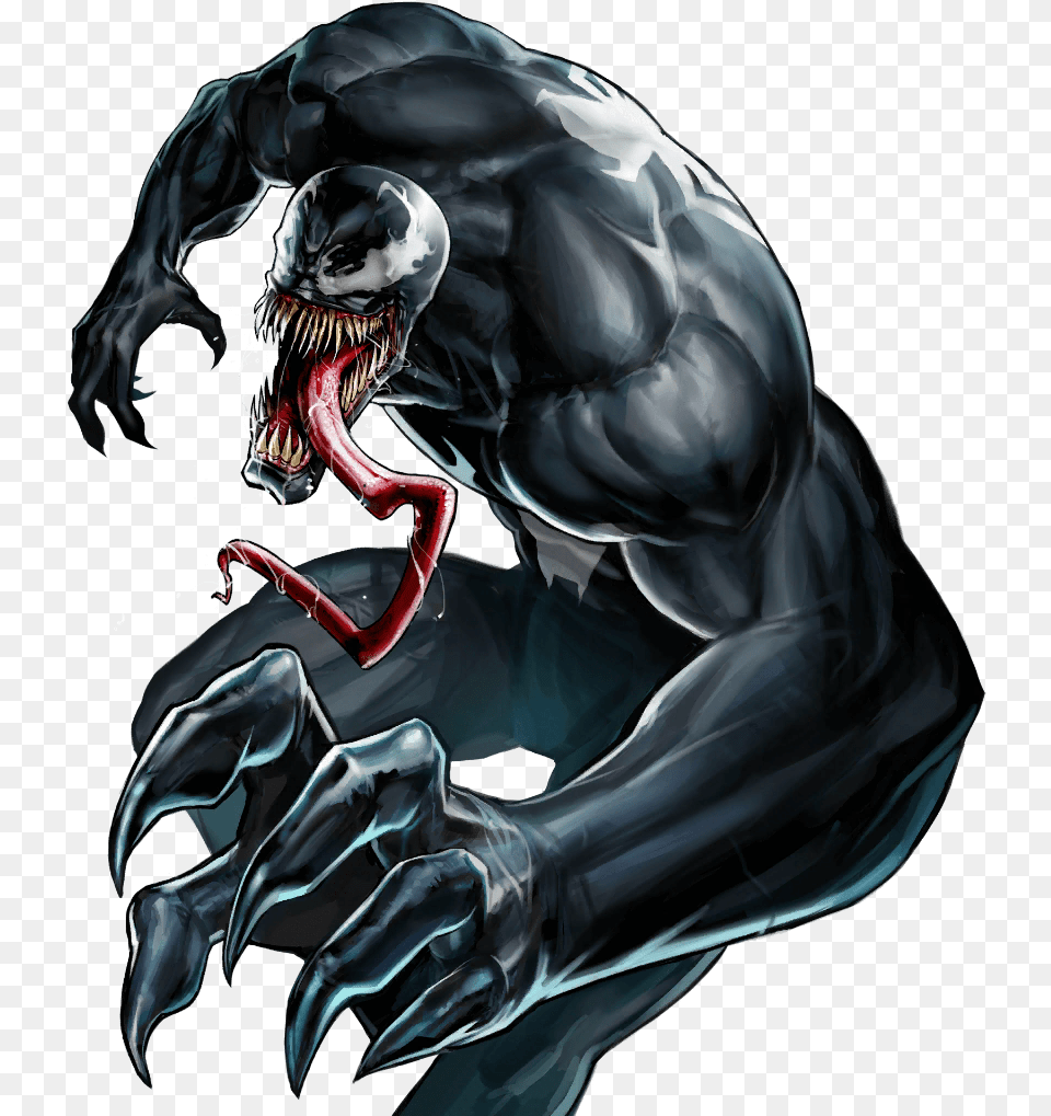 Venom Drawing Artwork, Electronics, Hardware, Adult, Female Free Transparent Png