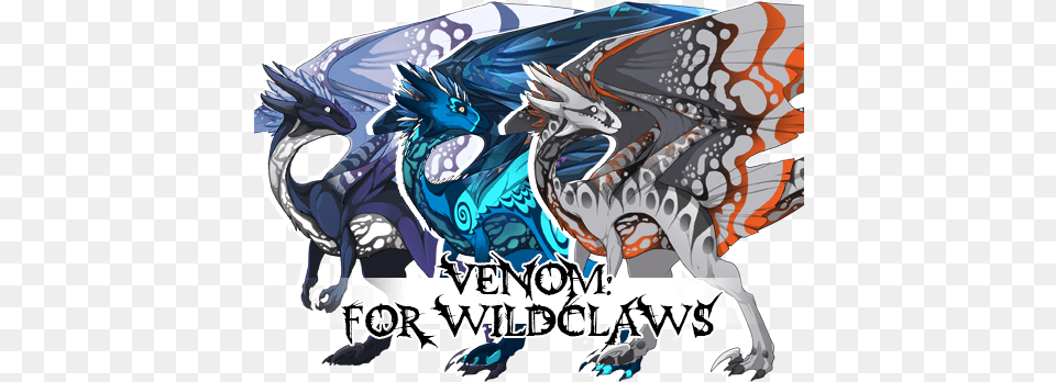 Venom Fake Tert For Poitox Skins And Accents Flight Rising Dragon, Baby, Person Free Png