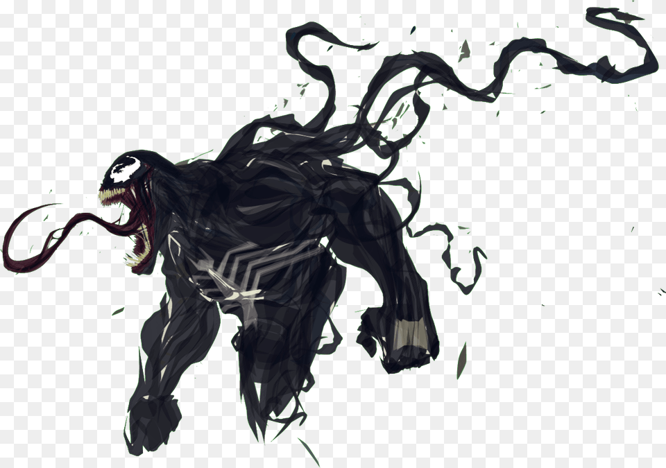 Venom Image Pik, Art, Adult, Female, Person Free Png Download